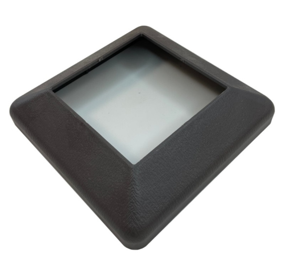 Юбка столба заборного Экодекинг Техно 120х120 Венге