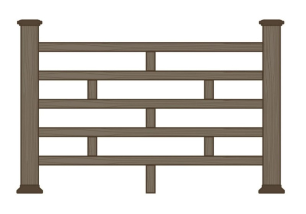 Ограждение из ДПК Экодекинг Брик