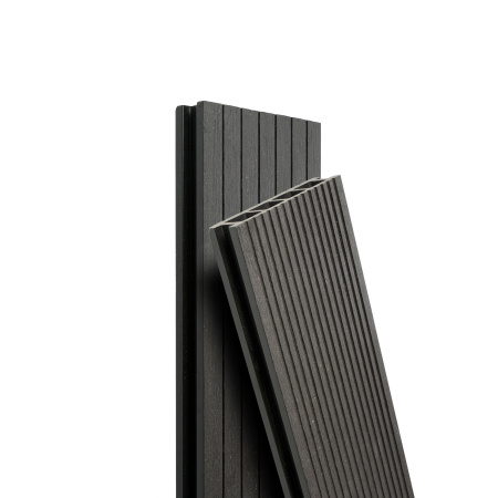 Террасная доска Экодекинг Базик 140х28х4000 Графит