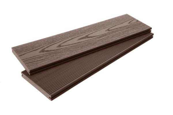 Террасная доска Ecodecking Некст полнотелая 145х19x3000 Шоколад