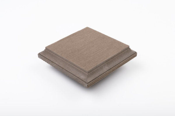 Крышка для ограждений Terrapol Классик 130x130 Дуб Севилья