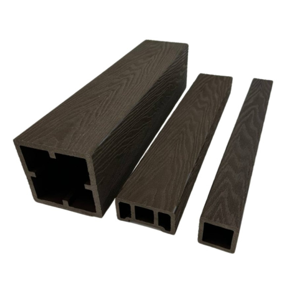 Балясина для ограждений Экодекинг Техно 3D 50x50x3000 Шоколад