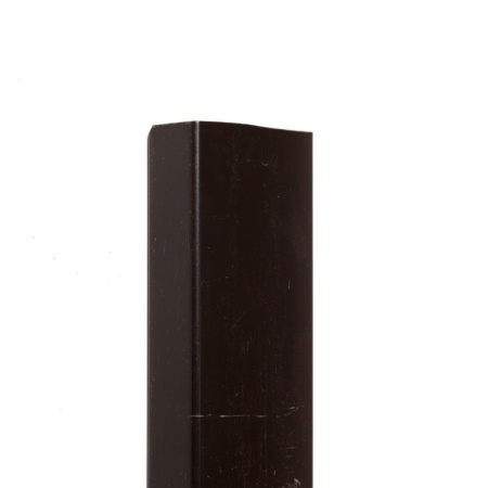 Лавочный брус Ecodecking Некст полнотелый глянцевый 70х35х3000 Шоколад