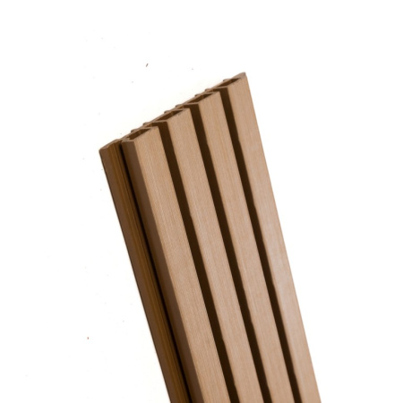 Фасадная доска Экодекинг Техно реечная 200х26х3000 Бронза